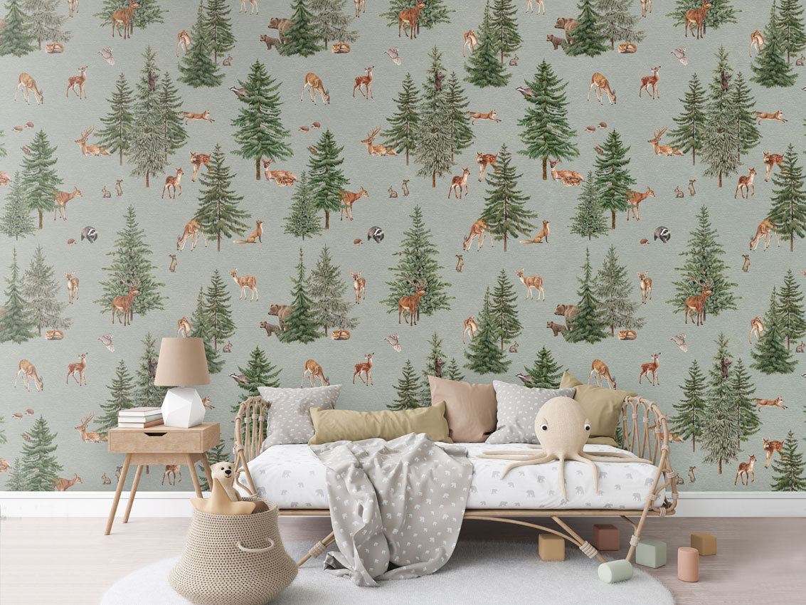 Pine Forest Wallpaper