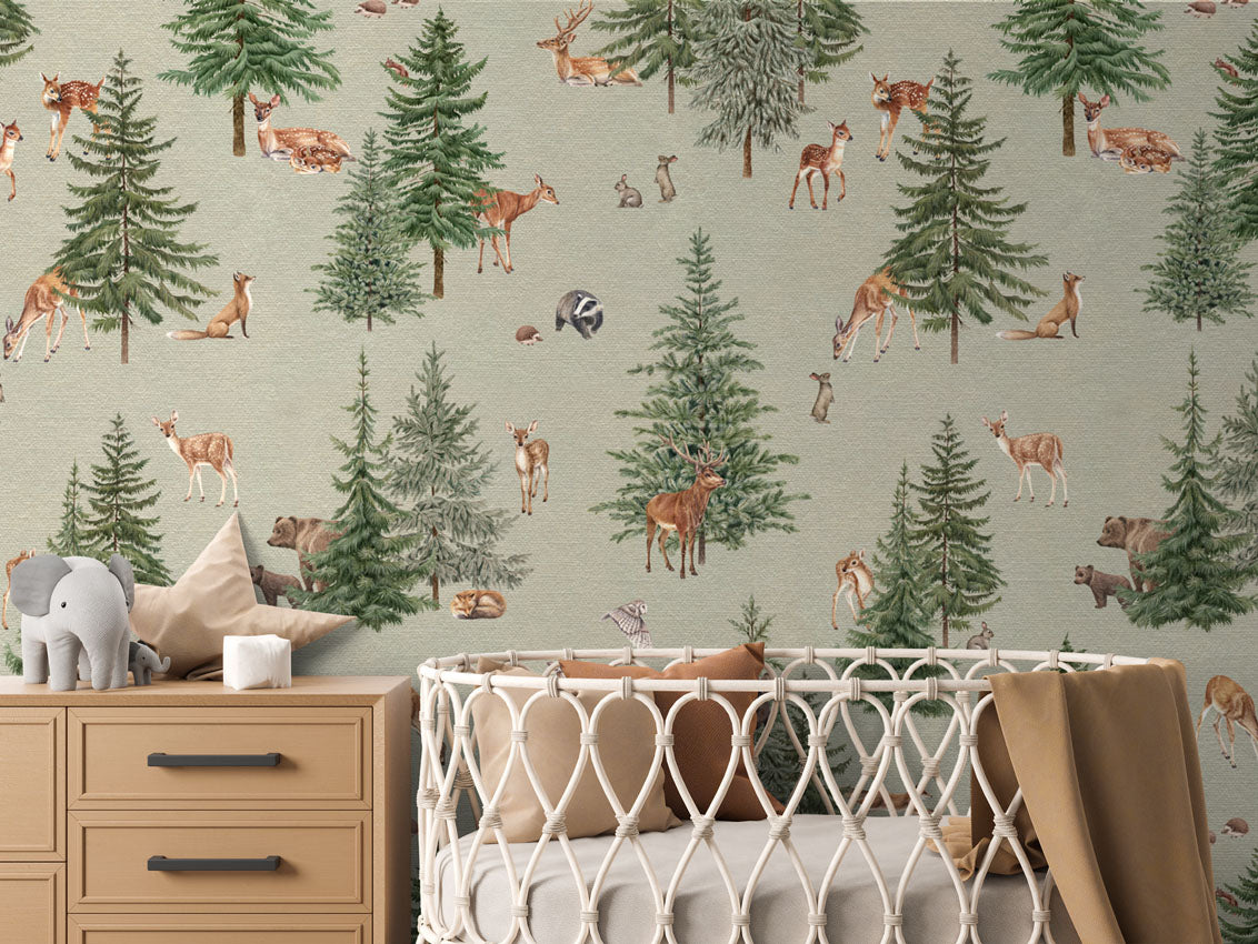 Pine Forest Wallpaper