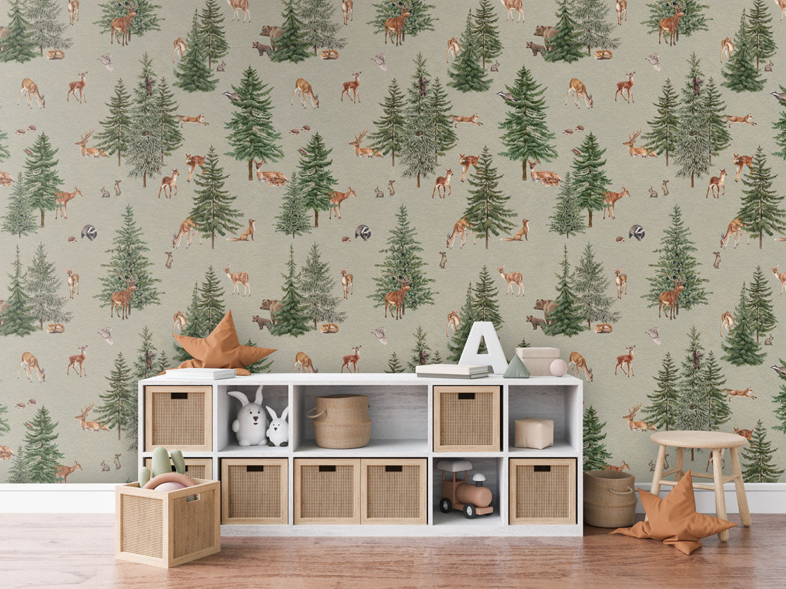 Pine Forest Wallpaper
