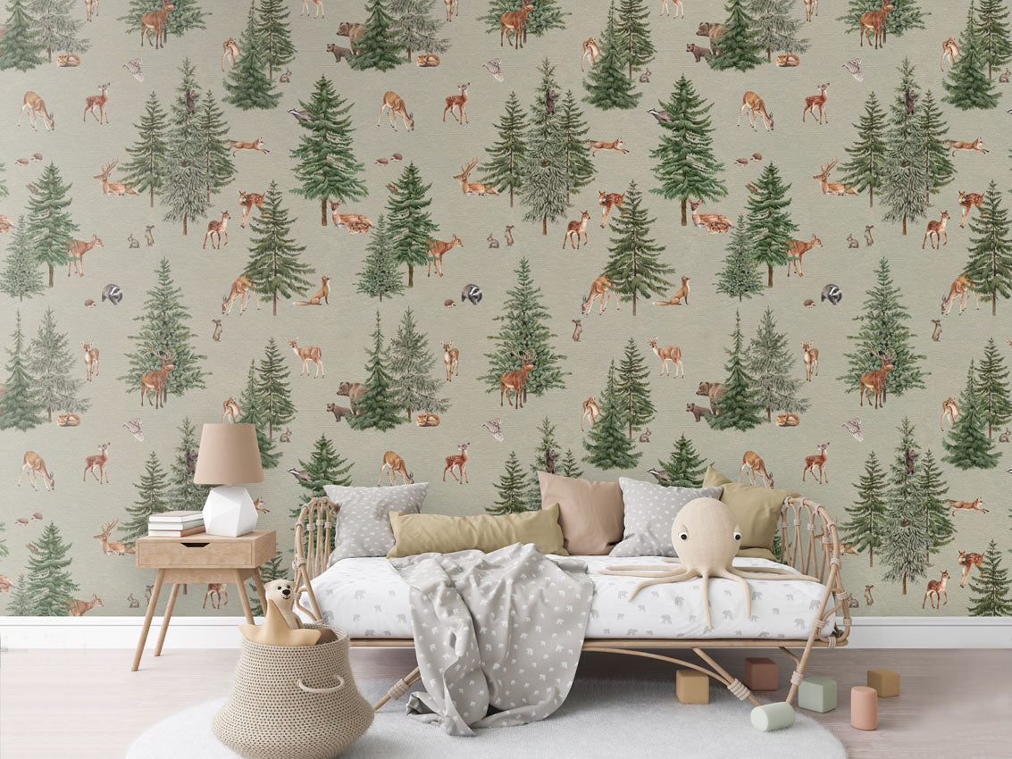 Pine Forest Wallpaper