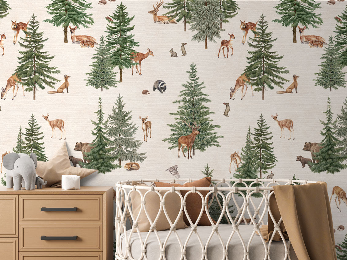 Pine Forest Wallpaper