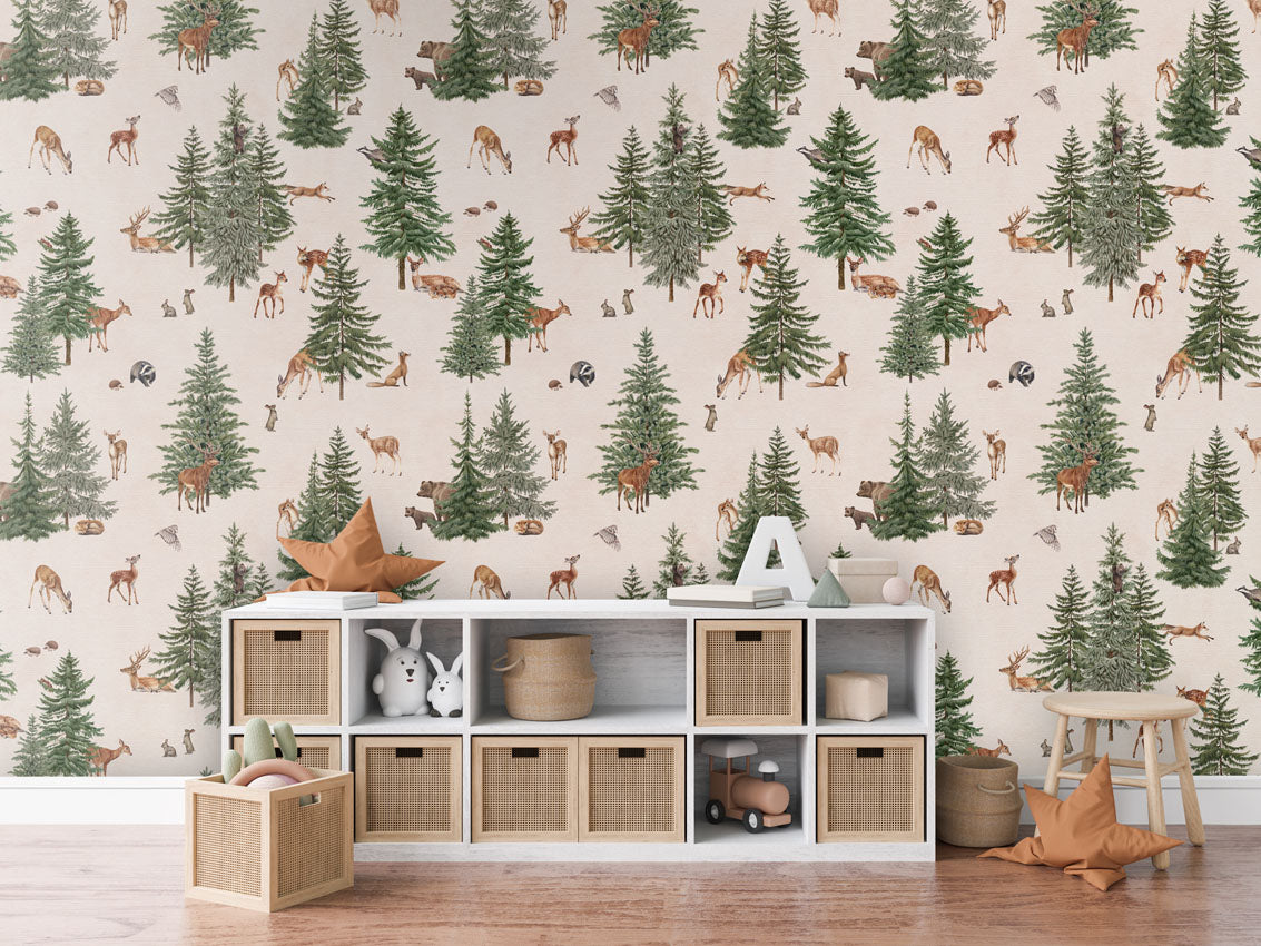 Pine Forest Wallpaper