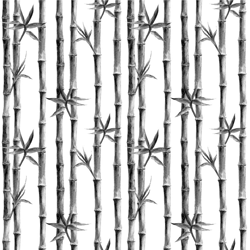 Vertical Bamboo Botanical Wallpaper