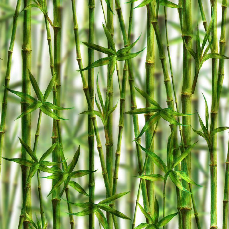 Layered Bamboo Forest Wallpaper