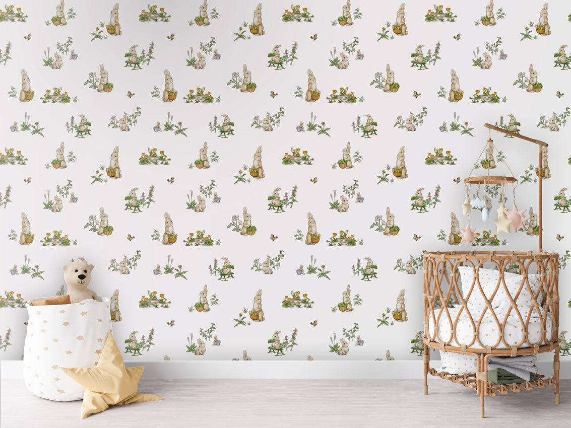 Rabbit Family Wallpaper