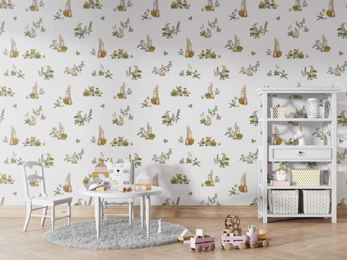 Rabbit Family Wallpaper