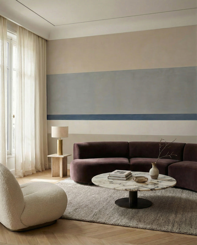 Agnes Balance Horizontal Stripe Wallpaper