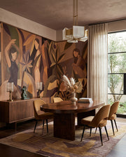 Amber Muse Figurative Botanical Wall Mural