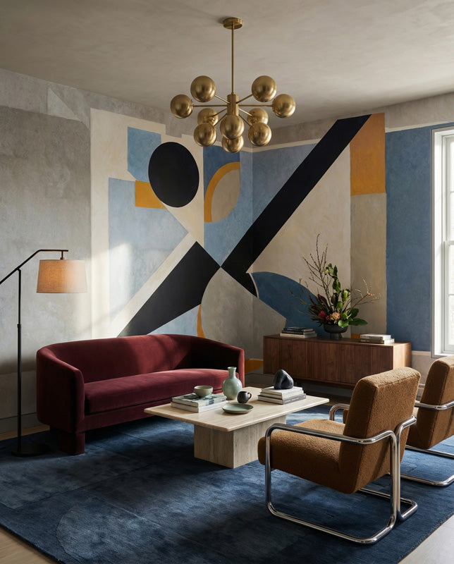 Avant Signal Geometric Wall Mural