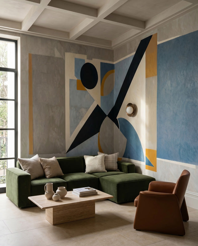Avant Signal Geometric Wall Mural