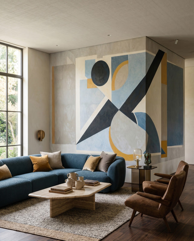 Avant Signal Geometric Wall Mural