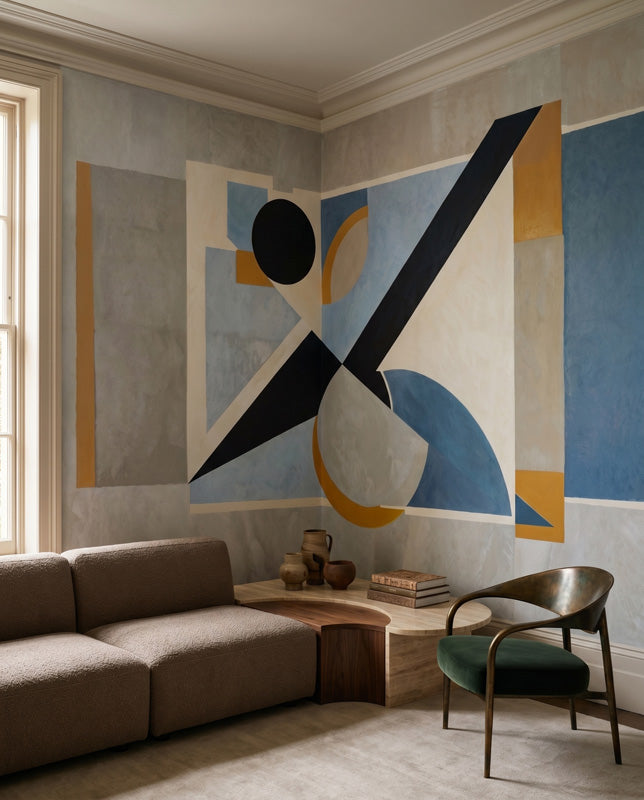 Avant Signal Geometric Wall Mural