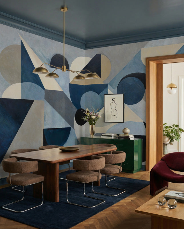 Avant Pulse Geometric Wall Mural