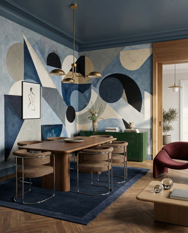 Avant Pulse Geometric Wall Mural