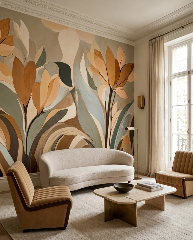 Emil's Bloom Botanical Wall Mural