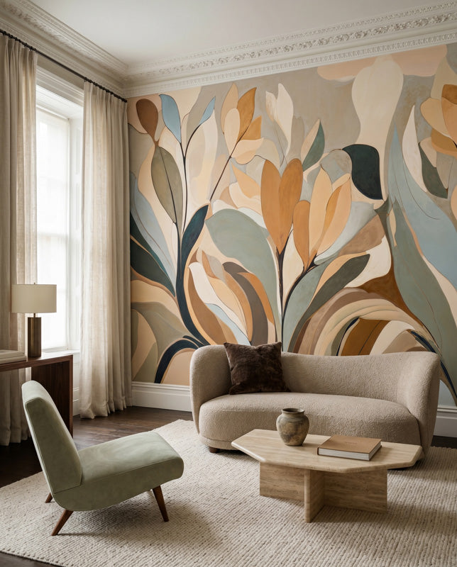 Emil's Bloom Botanical Wall Mural