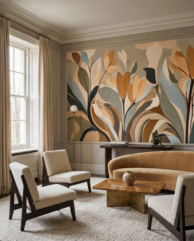 Emil's Bloom Botanical Wall Mural
