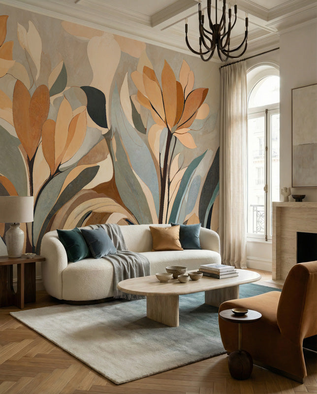 Emil's Bloom Botanical Wall Mural