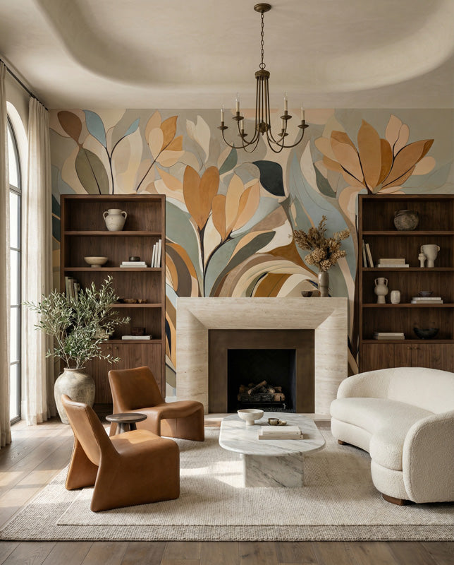Emil's Bloom Botanical Wall Mural