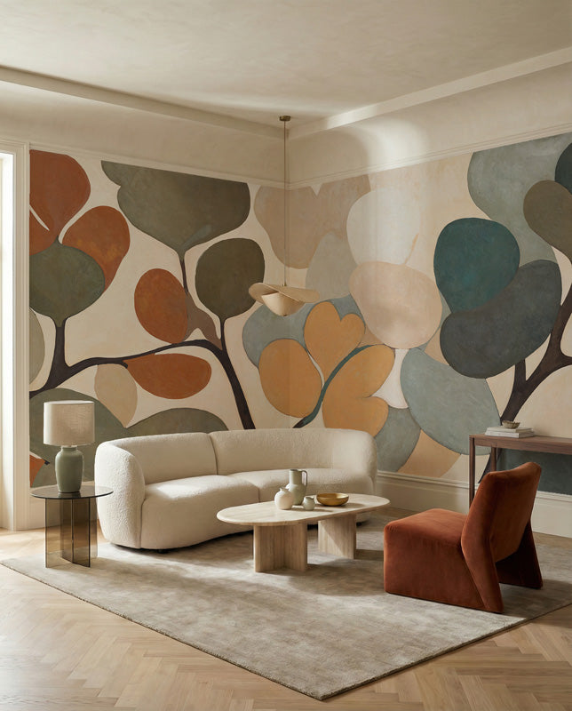 Emil's Bouquet Floral Wall Mural