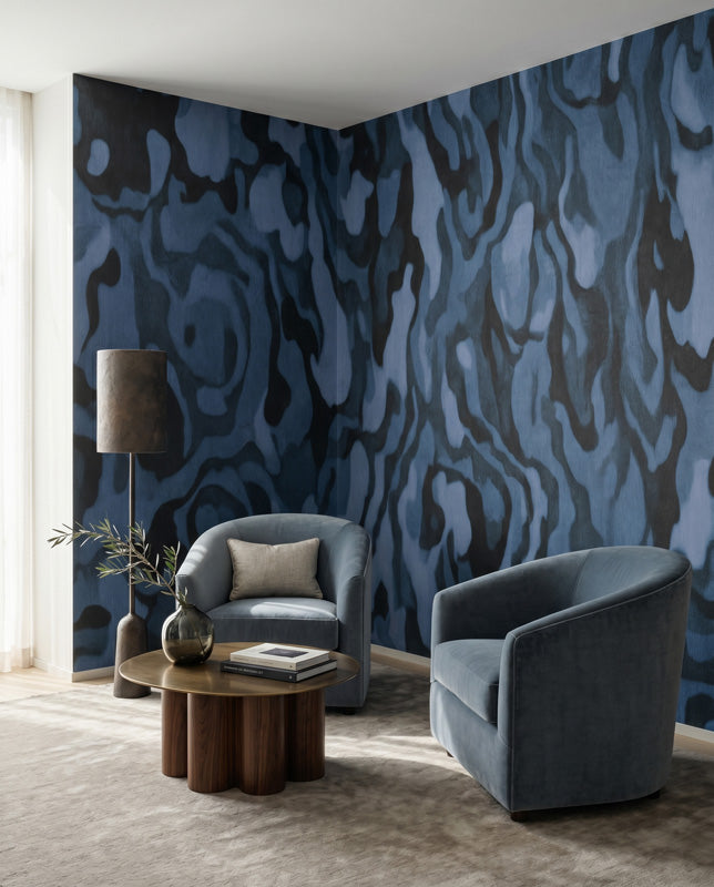 Ettore Veins Organic Abstract Wallpaper