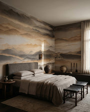 Roerich Silence Mountain Landscape Wall Mural