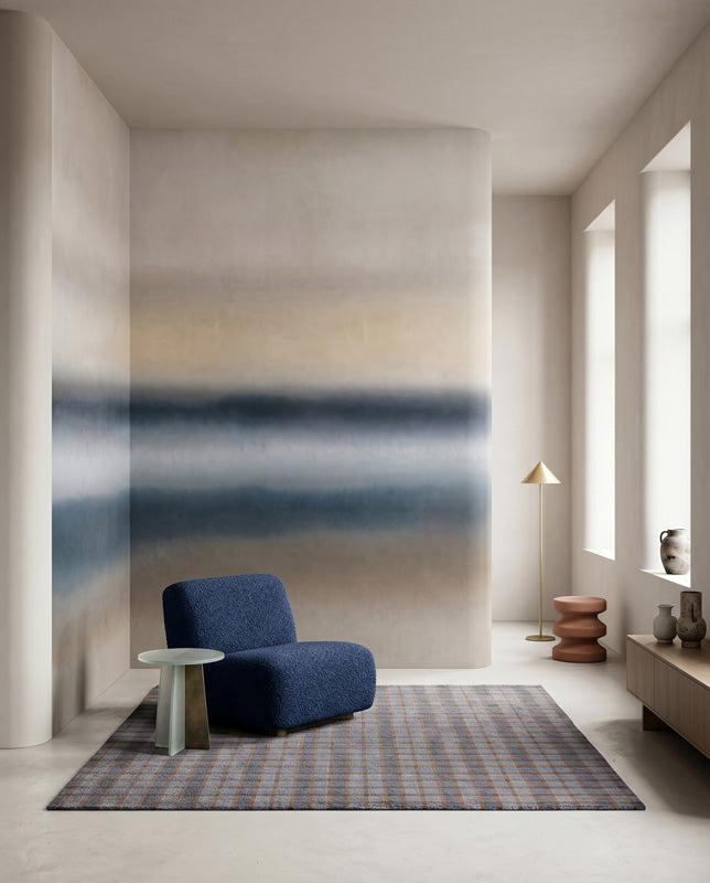 Rotko Ash Abstract Horizon Wall Mural