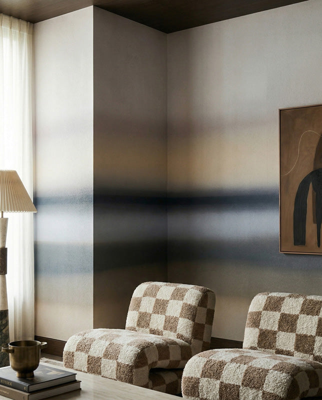 Rotko Ash Abstract Horizon Wall Mural