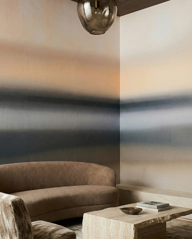 Rotko Ash Abstract Horizon Wall Mural