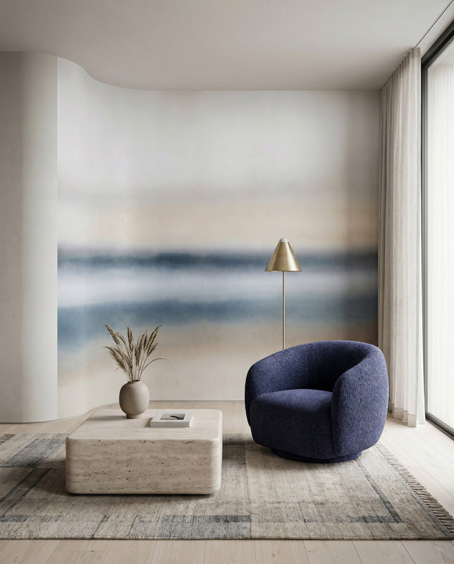 Rotko Ash Abstract Horizon Wall Mural