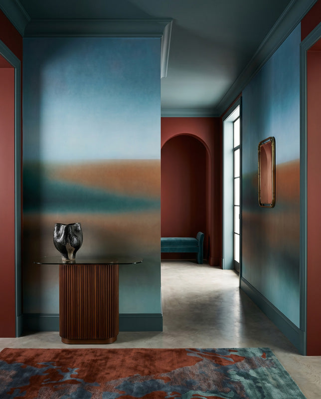 Rotko Clay Abstract Horizon Wall Mural