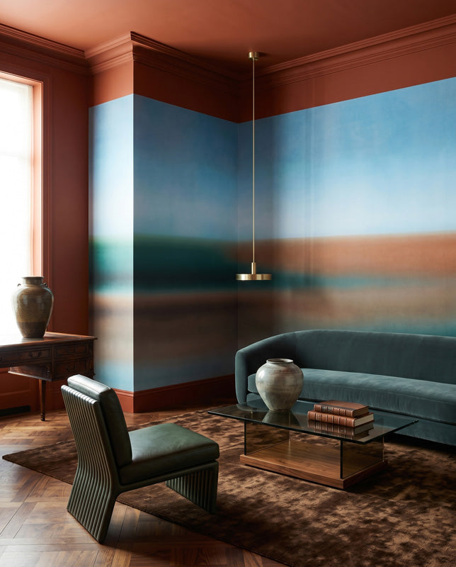 Rotko Clay Abstract Horizon Wall Mural
