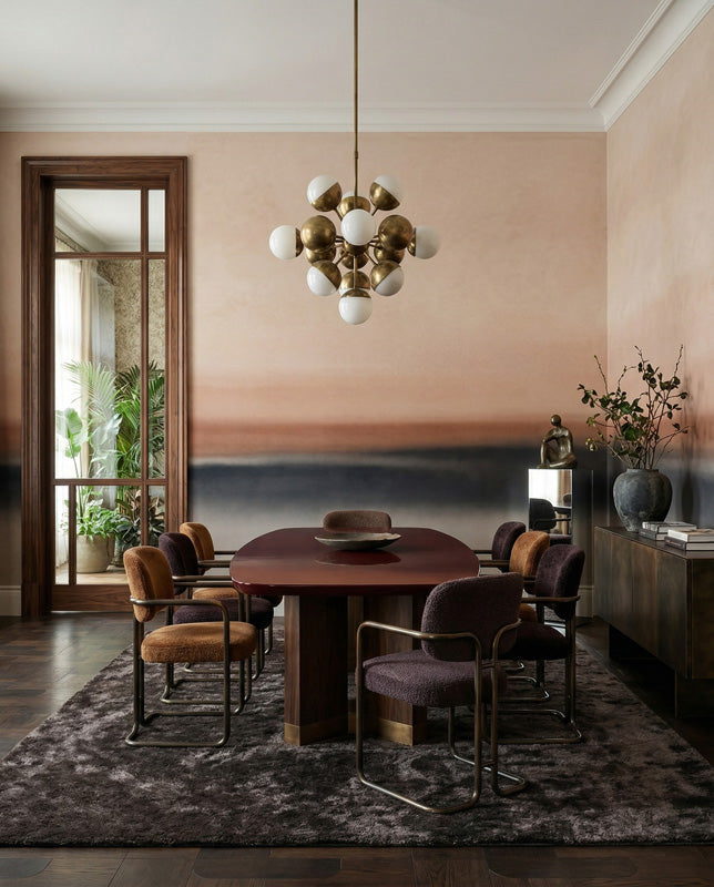 Rotko Dawn Abstract Horizon Wall Mural