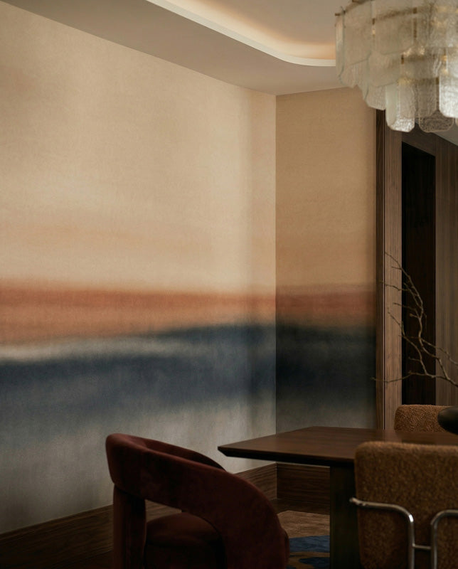 Rotko Dawn Abstract Horizon Wall Mural
