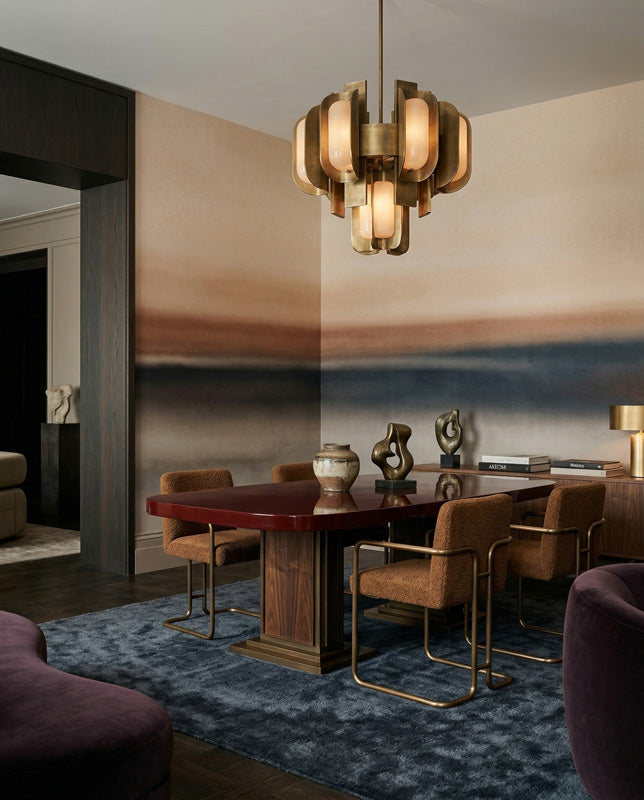 Rotko Dawn Abstract Horizon Wall Mural