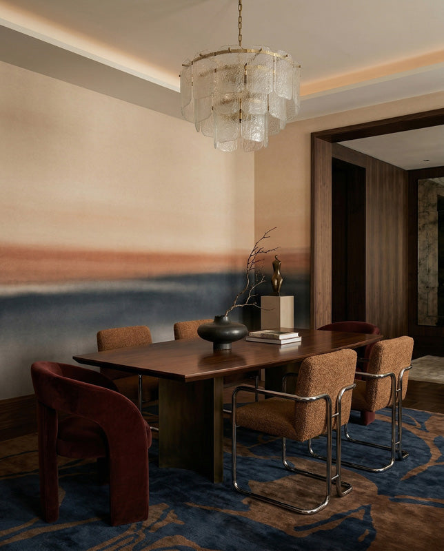 Rotko Dawn Abstract Horizon Wall Mural