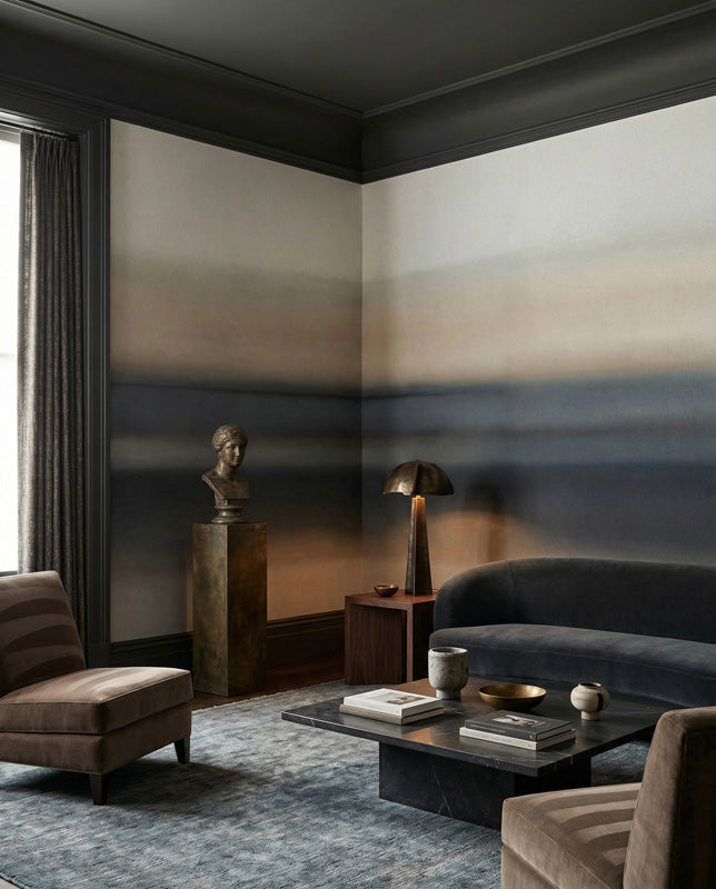 Rotko Sand Abstract Horizon Wall Mural