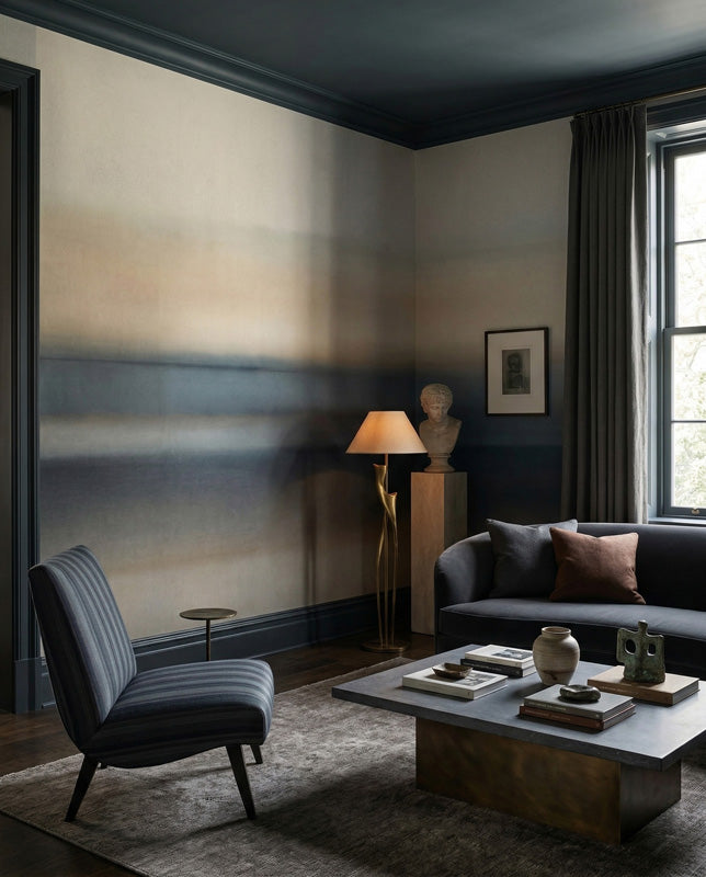 Rotko Sand Abstract Horizon Wall Mural