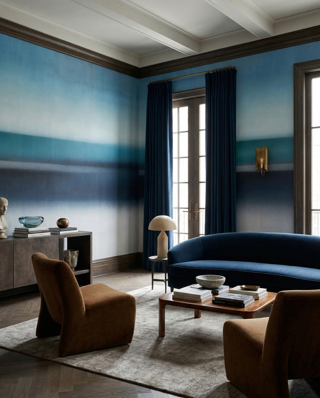 Rotko Veil Abstract Horizon Wall Mural