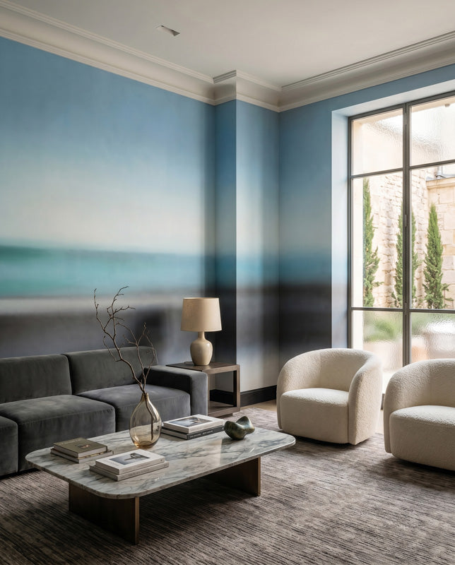 Rotko Veil Abstract Horizon Wall Mural