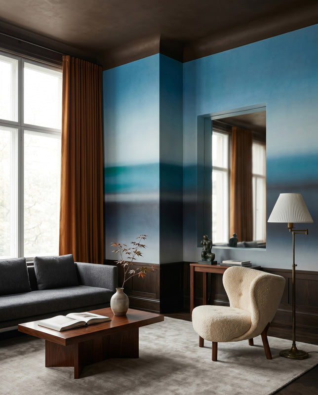 Rotko Veil Abstract Horizon Wall Mural