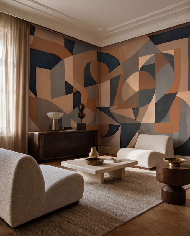 Silent Arch Geometric Wall Mural