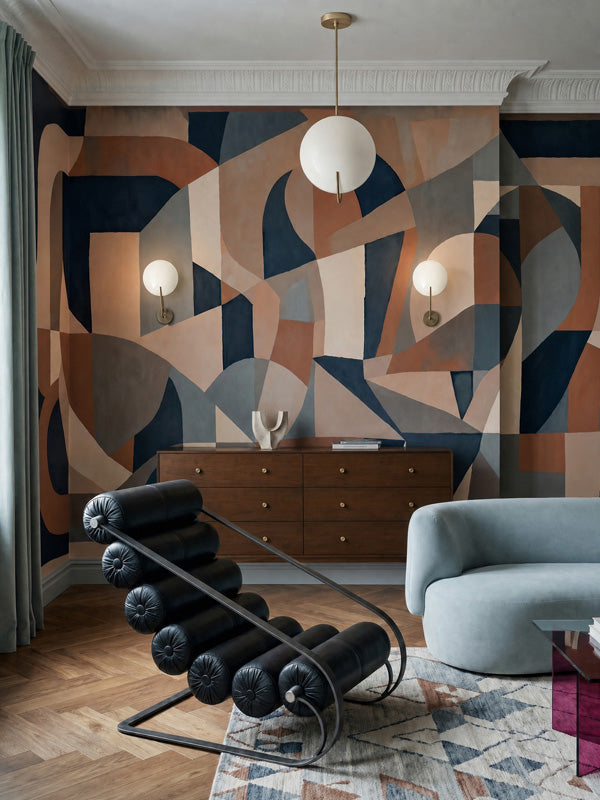 Silent Arch Geometric Wall Mural