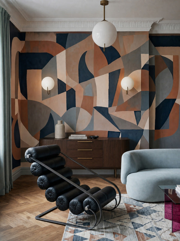 Silent Arch Geometric Wall Mural