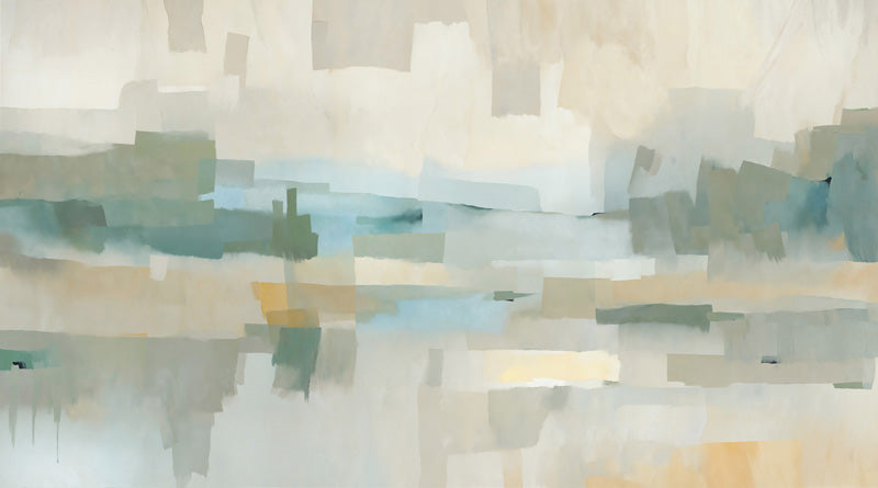 Velvet Dusk Abstract Painterly Wall Mural
