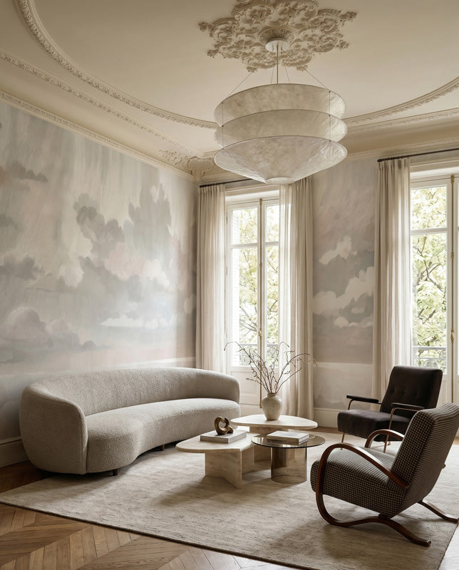Velvet Smoke Cloudscape Wall Mural