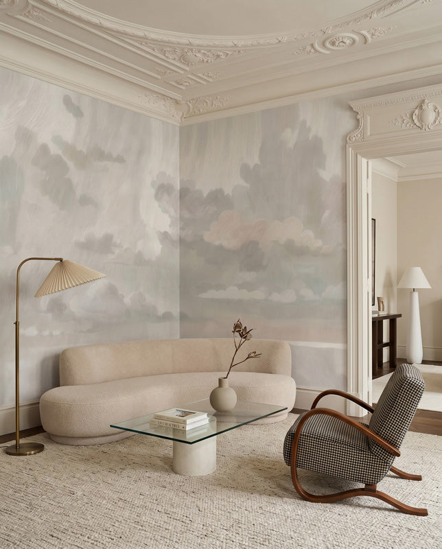 Velvet Smoke Cloudscape Wall Mural