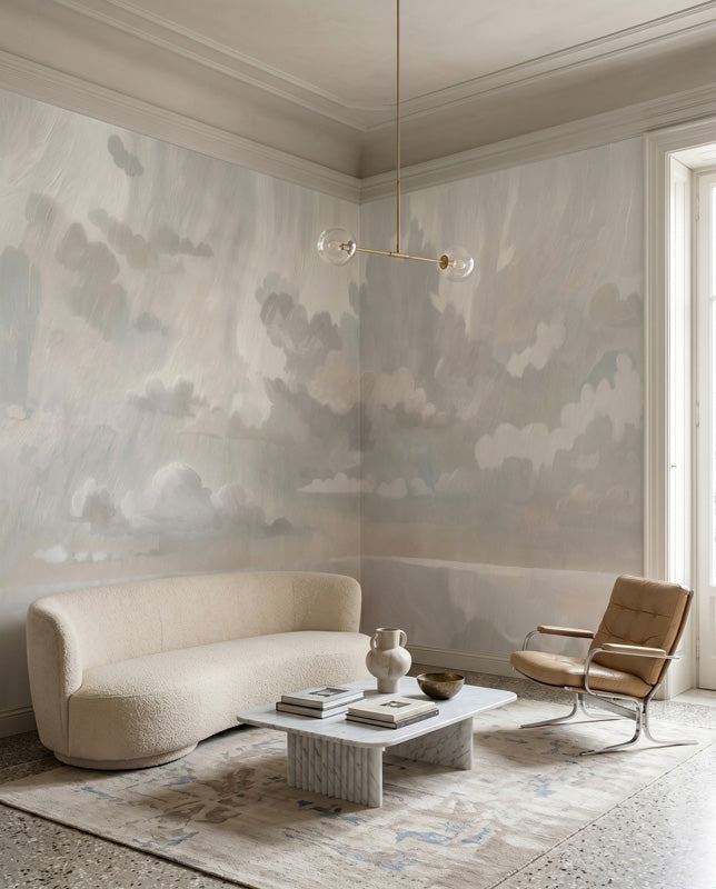 Velvet Smoke Cloudscape Wall Mural