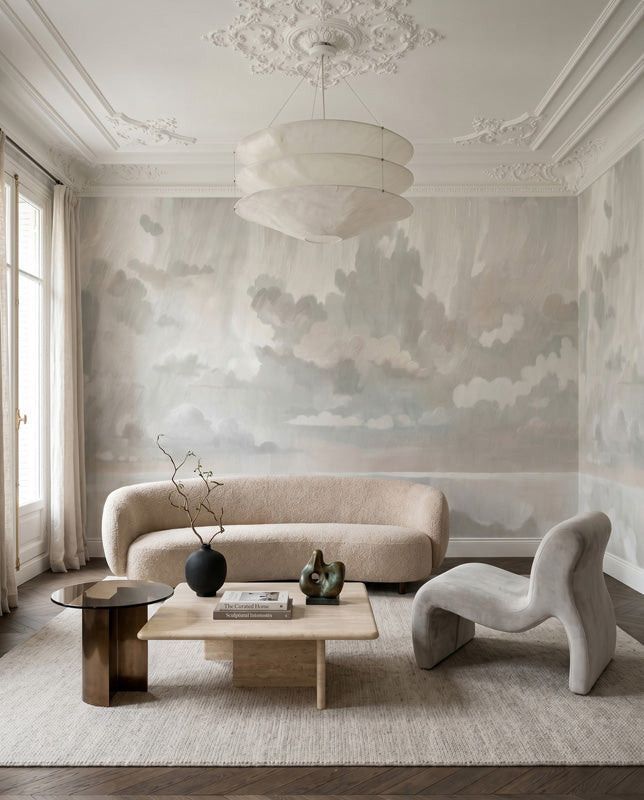 Velvet Smoke Cloudscape Wall Mural