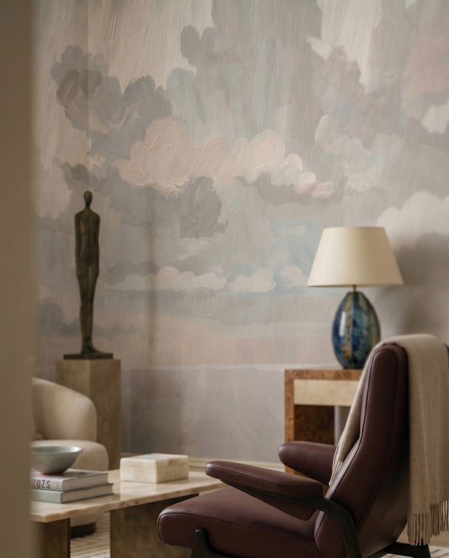 Velvet Smoke Cloudscape Wall Mural